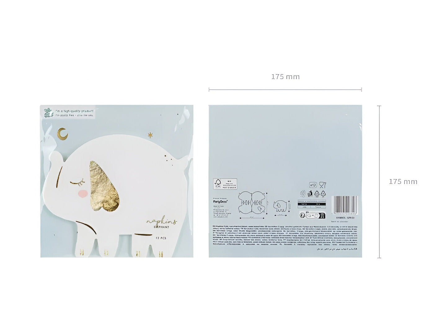 Χαρτοπετσέτες Ελεφαντάκι (12 τεμ)