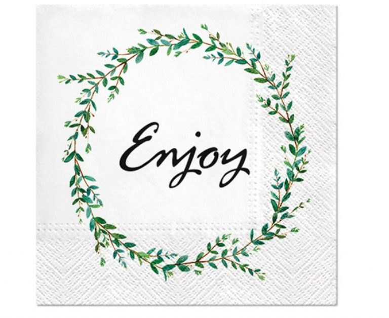 Χαρτοπετσέτες Enjoy Στεφάνι (20 τεμ)