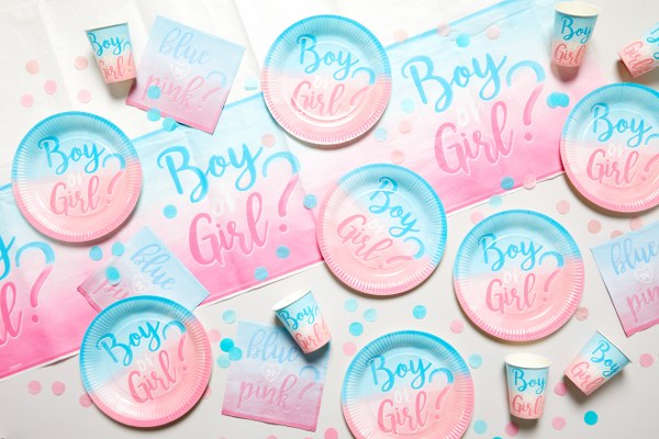 Χαρτοπετσέτες Gender Reveal (16 τεμ)