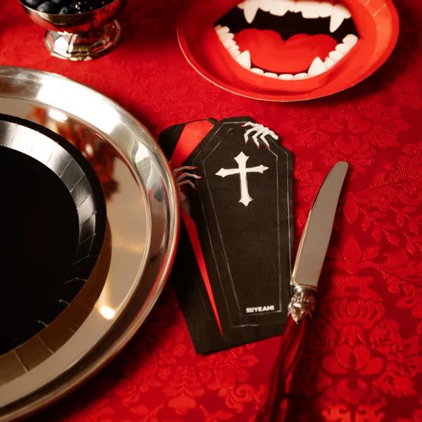 Χαρτοπετσέτες Halloween - Φέρετρο με Χέρια (20 τεμ)