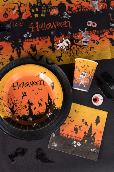 Χαρτοπετσέτες Halloween Στοιχειωμένο Σπίτι (20 τεμ)