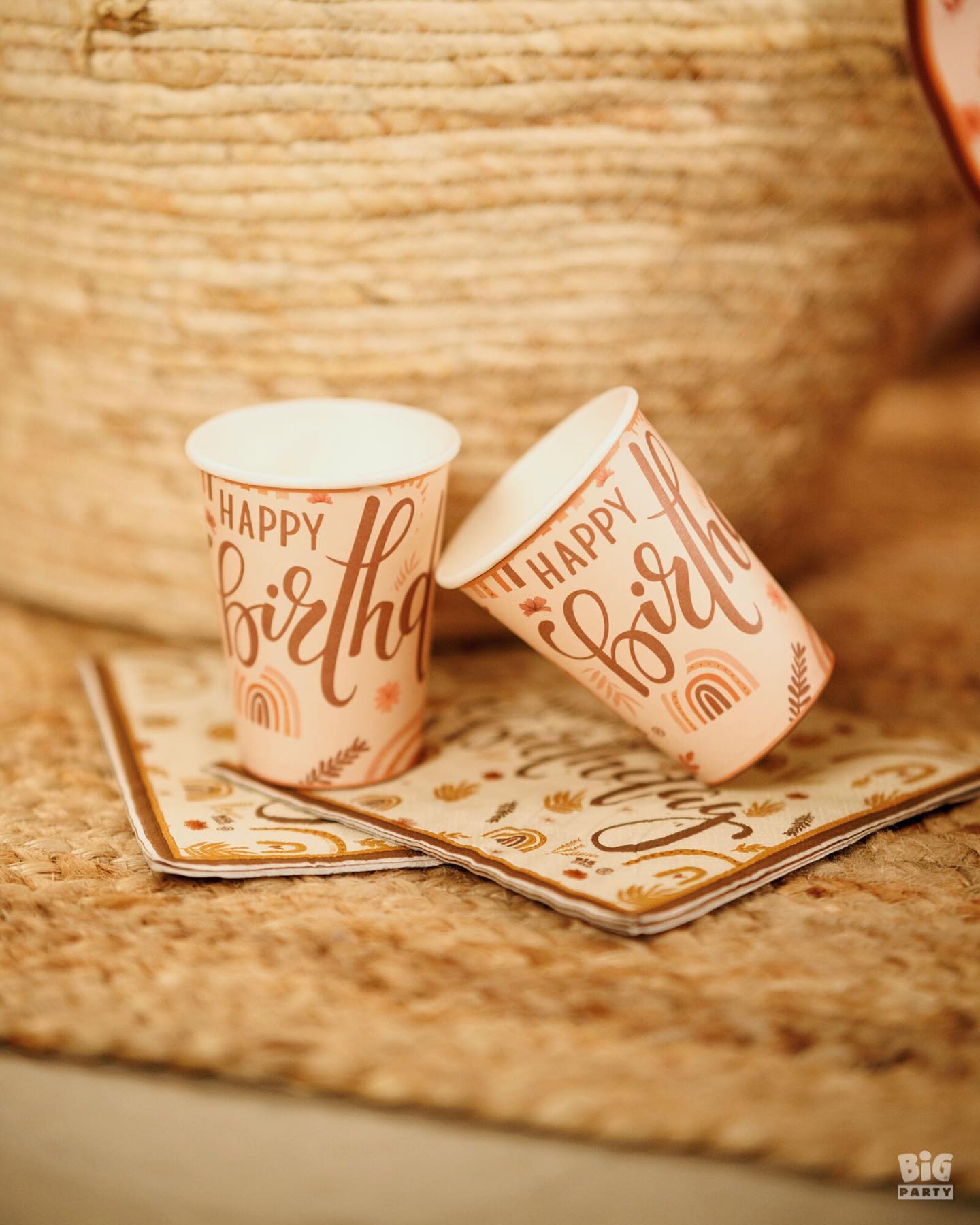 Χαρτοπετσέτες - Boho ουράνιο τόξο (20 τεμ)