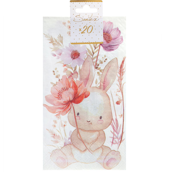 Χαρτοπετσέτες Κουνελάκι vintage (20 τεμ)
