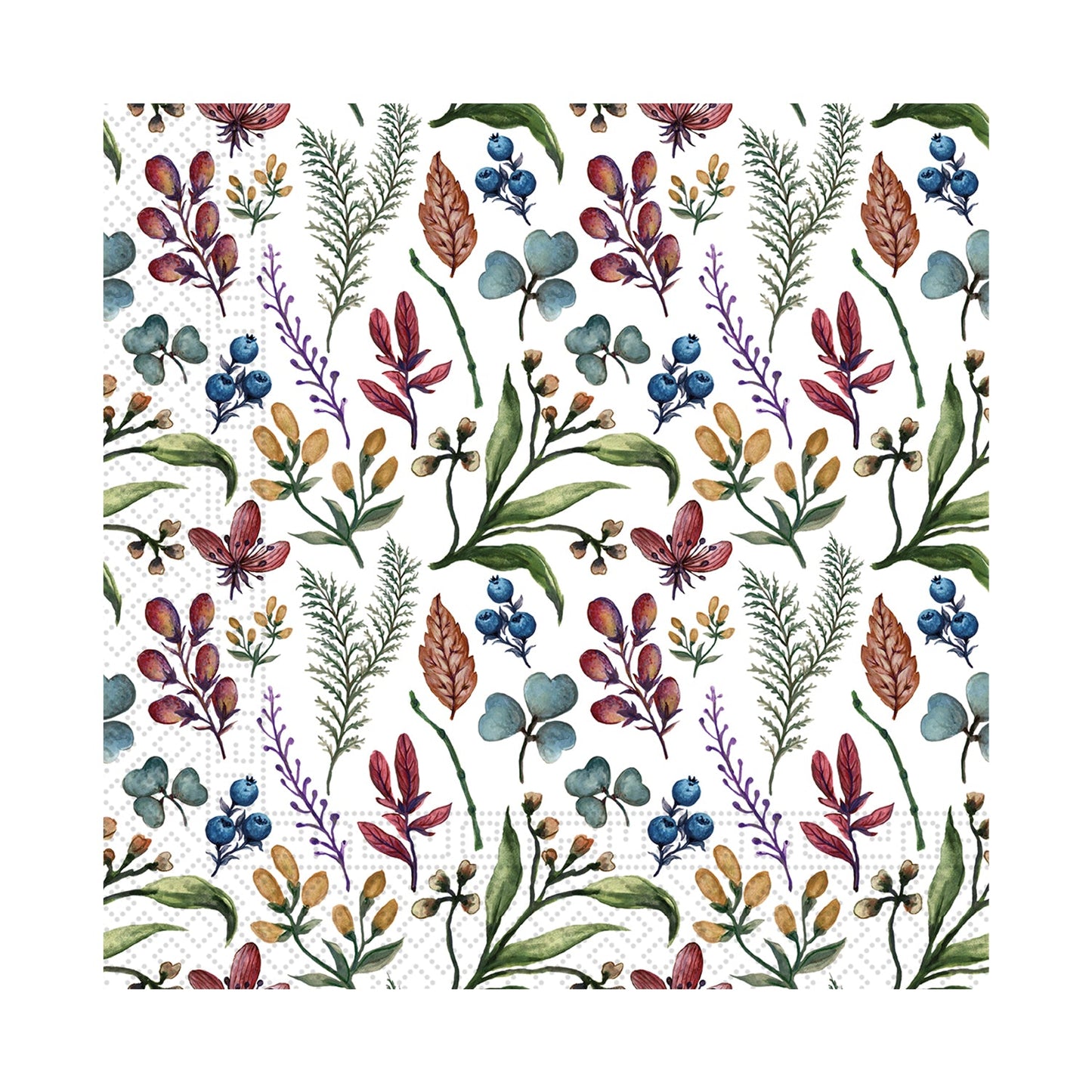 Χαρτοπετσέτες με Βότανα και Φύλλα (20 τεμ)