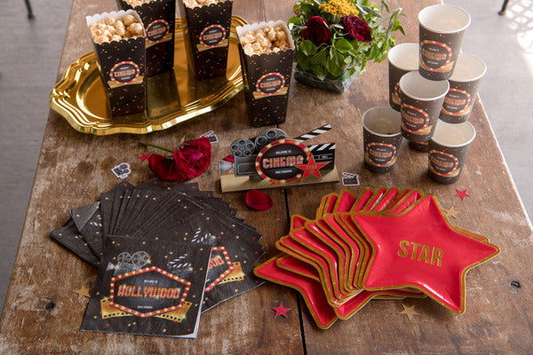 Χαρτοπετσέτες πάρτυ Hollywood (20 τεμ)