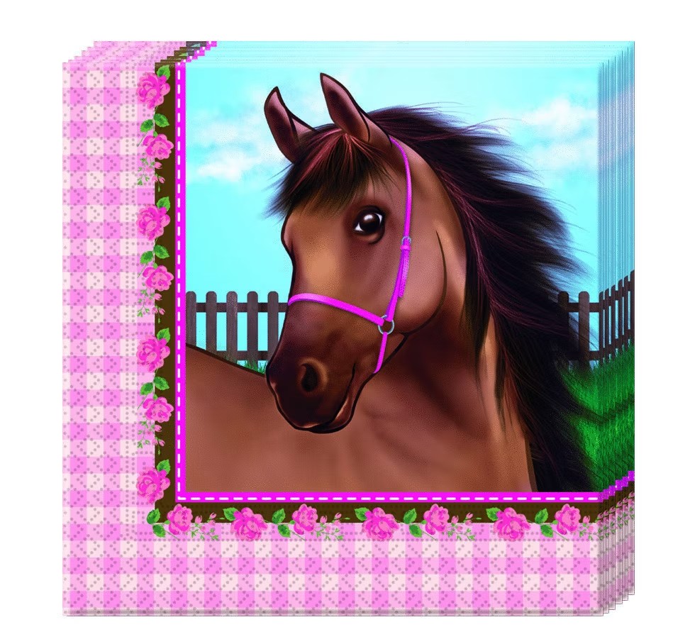 Χαρτοπετσέτες πάρτυ Lovely Horse (20 τεμ)