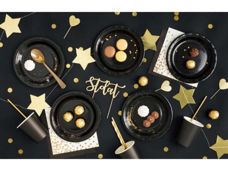 Χαρτοπετσέτες πάρτυ Μαύρες (20 τεμ)