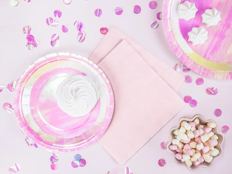 Χαρτοπετσέτες πάρτυ Ροζ Πουδρέ (20 τεμ)