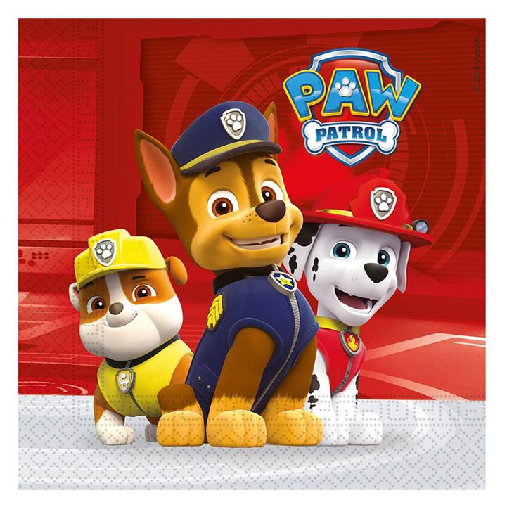 Χαρτοπετσέτες Paw Patrol - Ready for Action (20 τεμ)