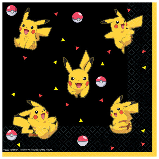 Χαρτοπετσέτες Pokemon - Πίκατσου (16 τεμ)