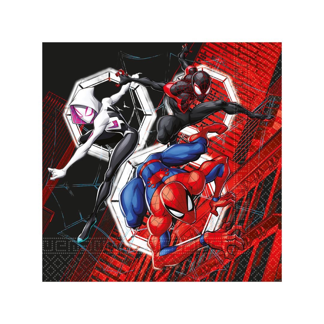 Χαρτοπετσέτες Spiderman (20 τεμ)