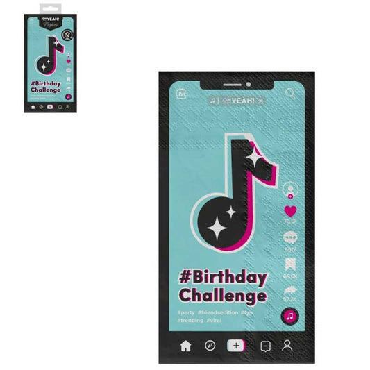Χαρτοπετσέτες Tik Tok (20 τεμ)
