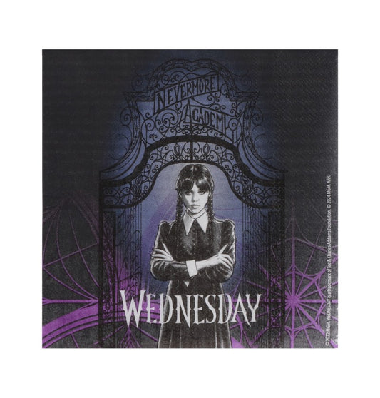 Χαρτοπετσέτες Wednesday Addams (20 τεμ)