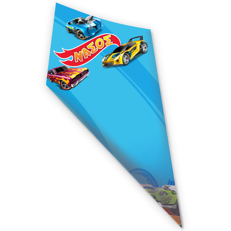 Χωνάκια ζαχαρωτών Hot Wheels