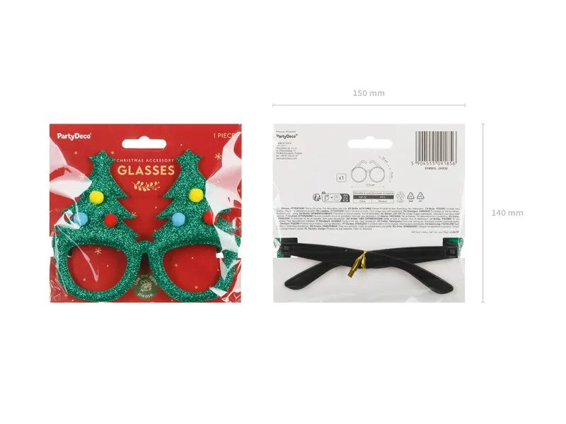 Χριστουγεννιάτικα Γυαλιά Δεντράκια