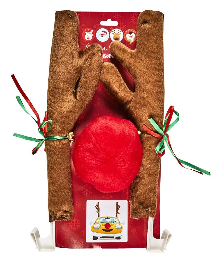 Χριστουγεννιάτικος Στολισμός Αυτοκινήτου - Τάρανδος