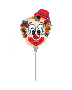 Μπαλόνι φοιλ micro 4 Κλόουν - Clown 10εκ