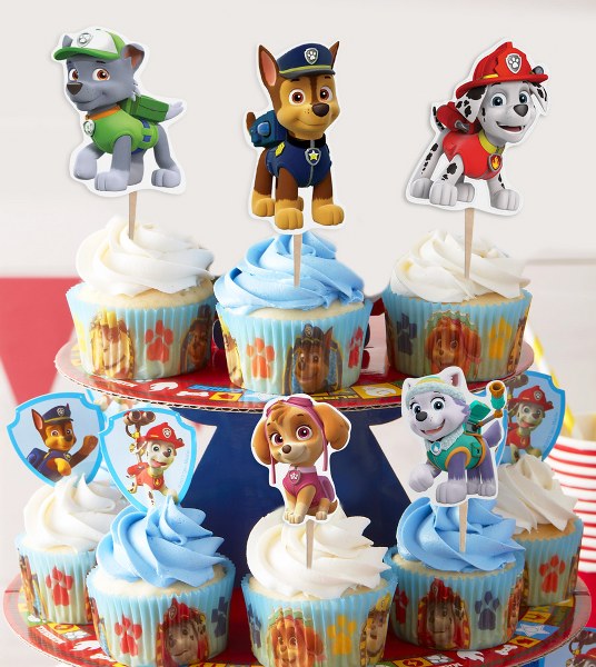 Οδοντογλυφίδες πάρτυ Paw Patrol (6 τεμ)