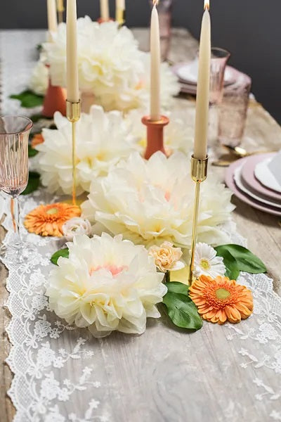 Διακοσμητικά χάρτινα Λουλούδια (5 τεμ)