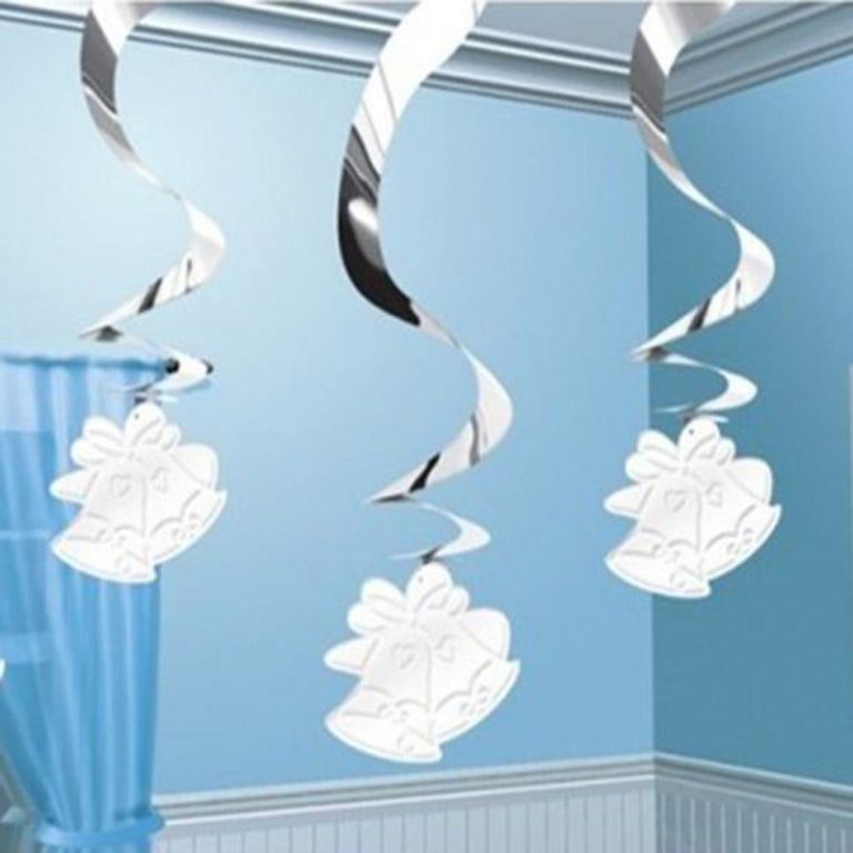 Διακοσμητικά οροφής Dazzling Bells (5 τεμ)