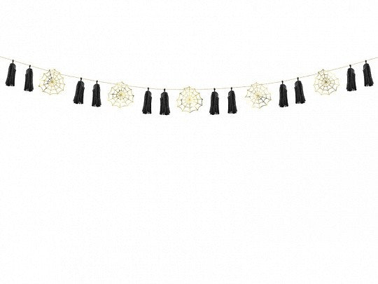 Διακοσμητική Γιρλάντα ιστός αράχνης