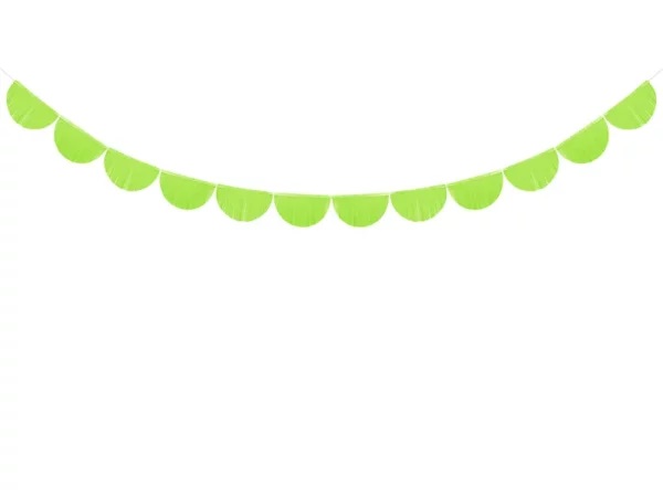 Διακοσμητική Γιρλάντα Λαχανί με κρόσια 300 cm