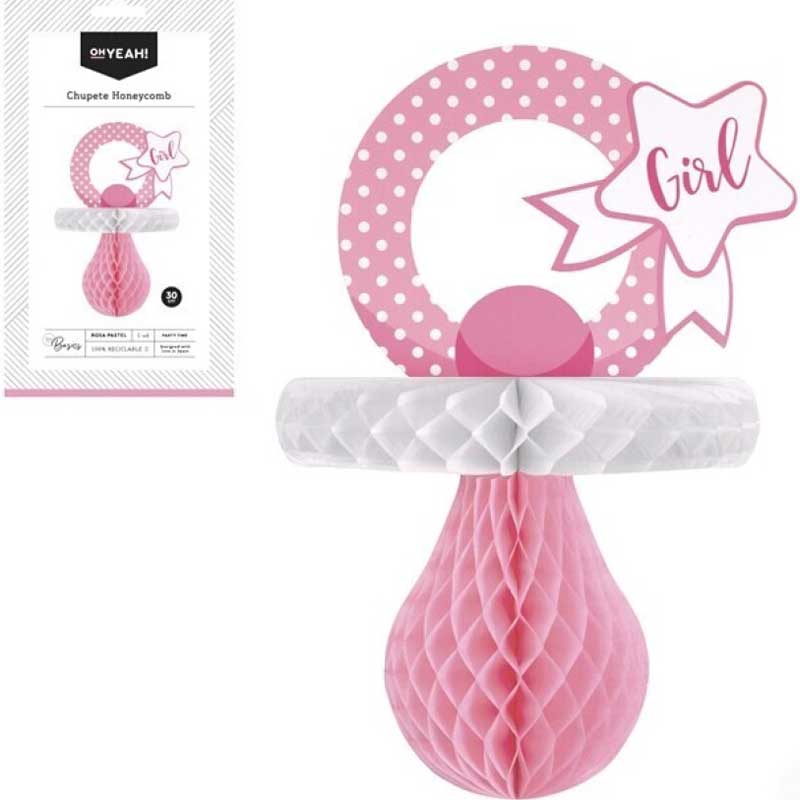 Διακοσμητική Κυψέλη ροζ Πιπίλα