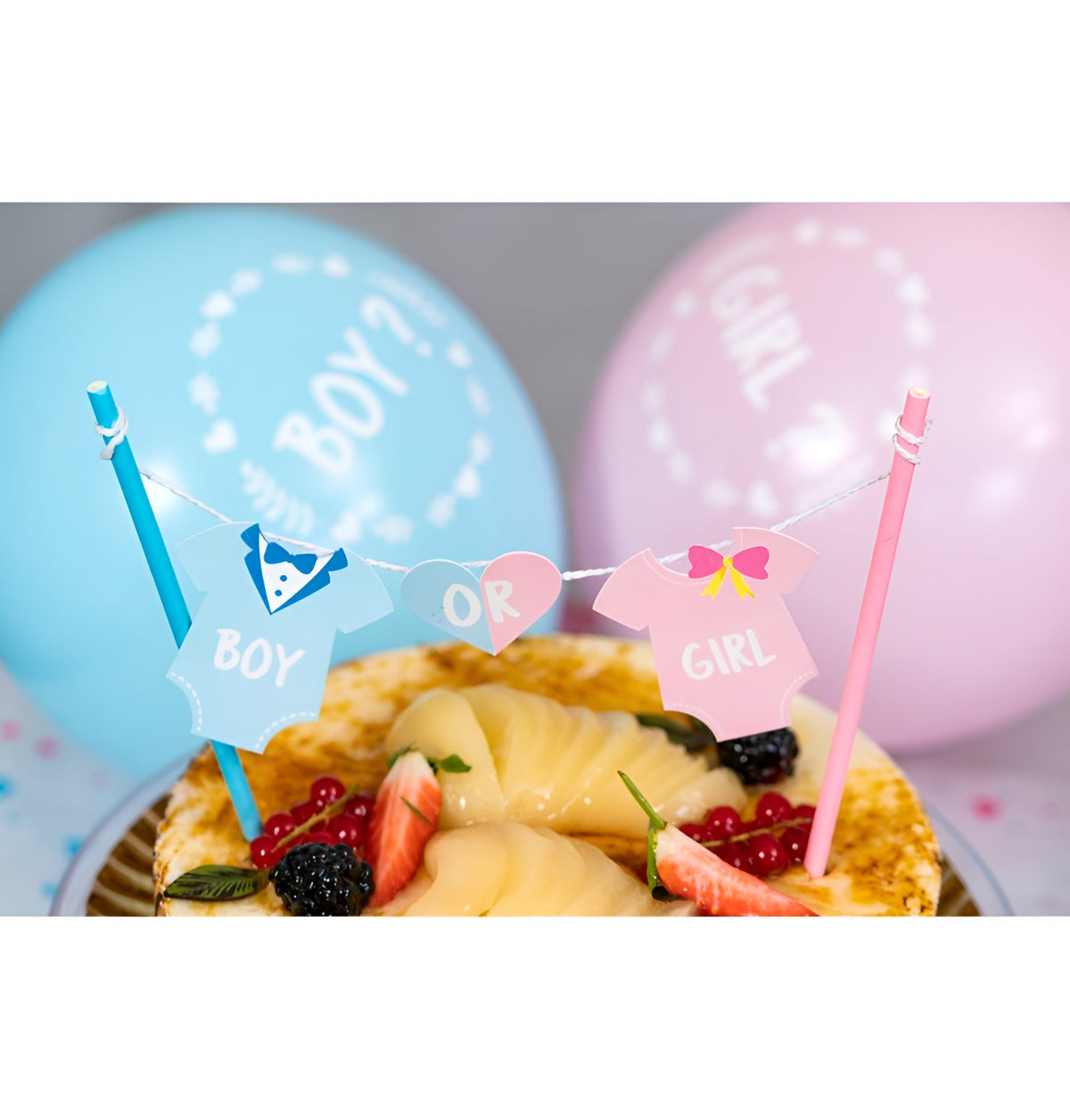 Διακοσμητικό Τούρτας gia Gender Reveal