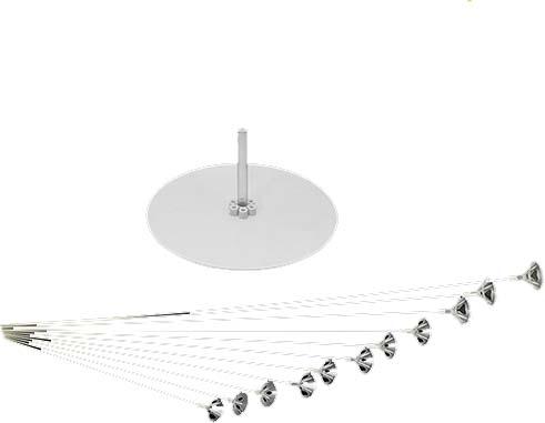 Διάφανη Βάση για μπαλόνια 74 cm