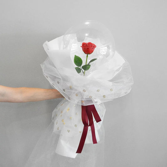 Διάφανο Bubble Μπαλόνι (10 τεμ) - 9"/ 28cm