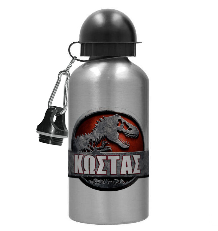 Παιδικό ανοξείδωτο Παγούρι 2 πώματα - Δεινόσαυρος Jurassic