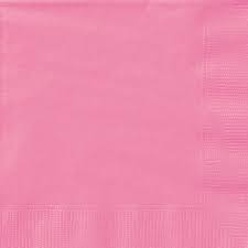 Χαρτοπετσέτες φαγητού Hot Pink Ροζ /20 τεμ