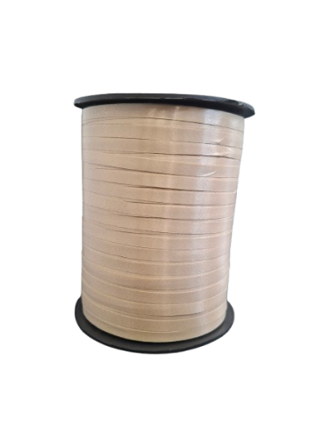 Κορδέλα Μπαλονιών Μπεζ - Kraft 0,50εκ x 457 μ.