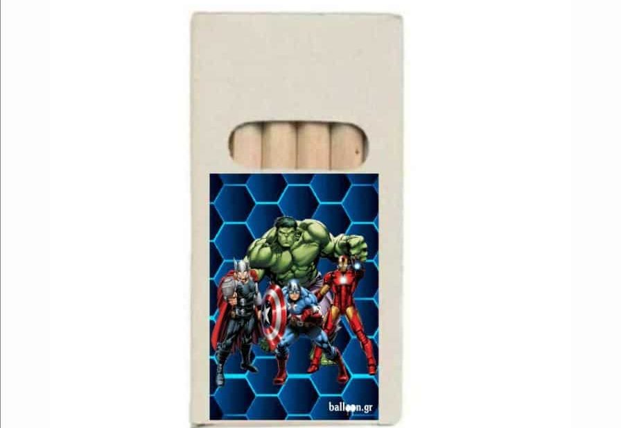 Ξυλομπογιές Σούπερ Ήρωες