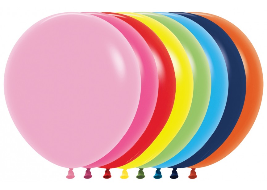 Διάφορα Χρώματα λάτεξ μπαλόνια