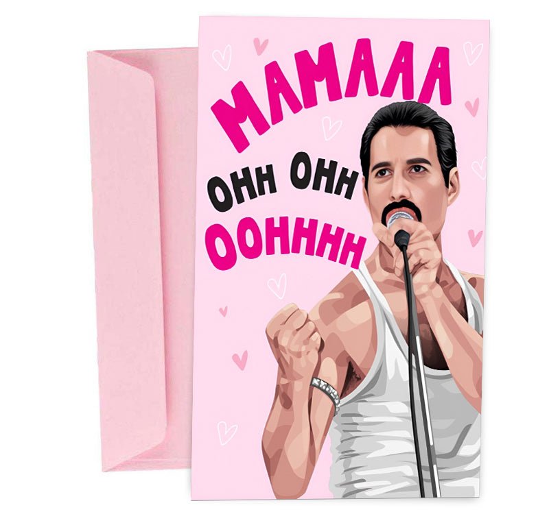 Ευχετήρια Κάρτα MAMA Freddie Mercury
