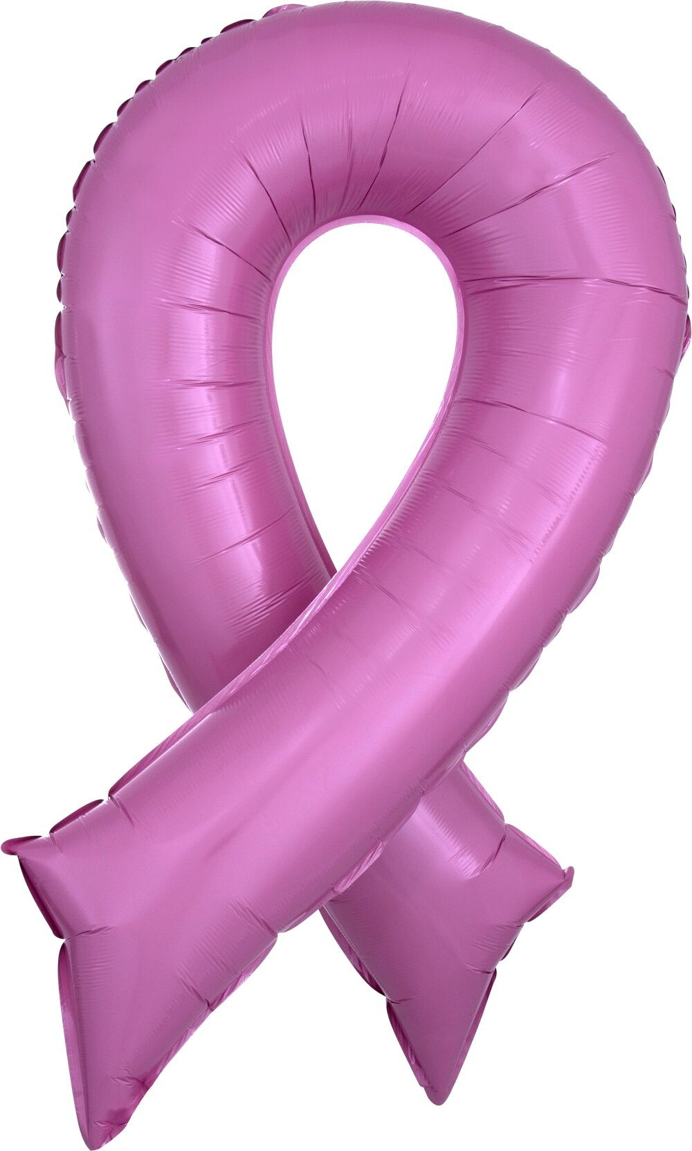 Μπαλόνι Φοιλ Σχήμα Pink Ribbon «Σύμβολο κατά του καρκίνου του μαστού» / 51 x 91 εκ