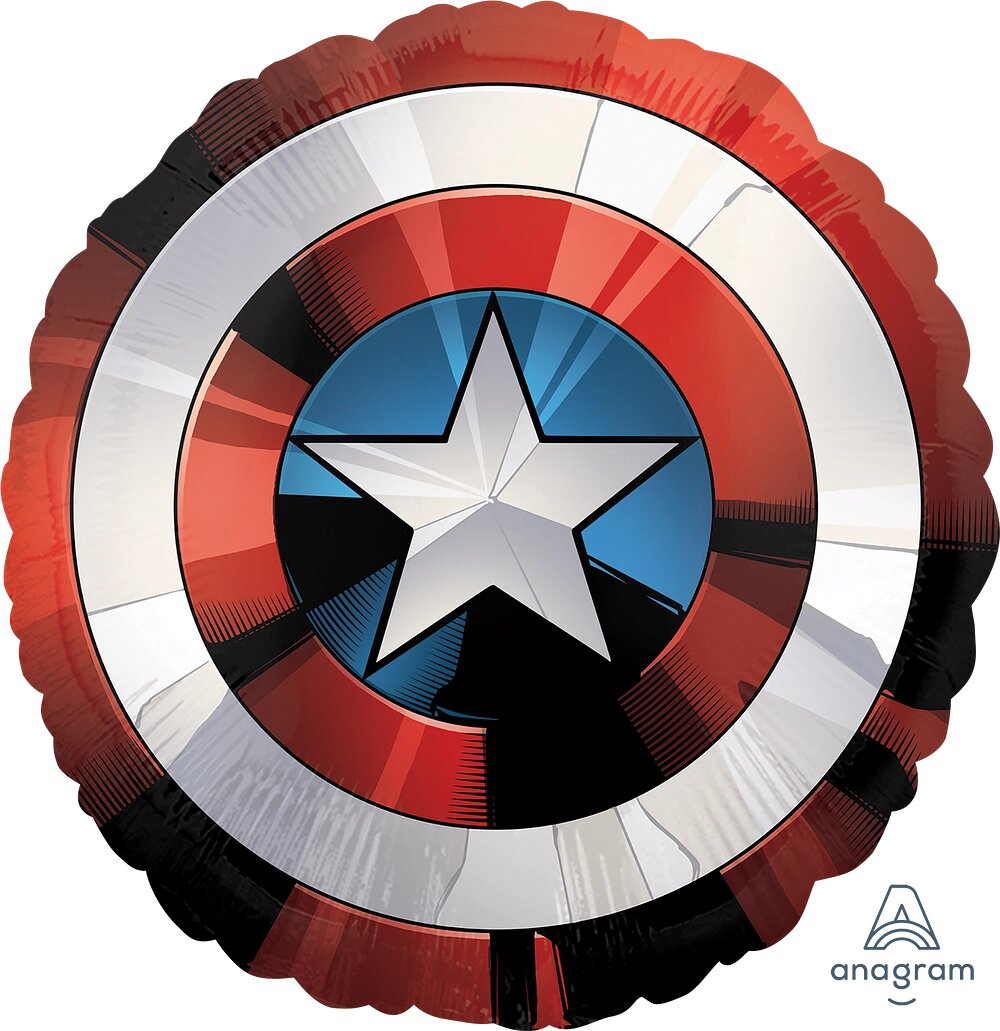Μπαλόνι Φοιλ Jumbo Marvel Avengers Shield / 71 εκ - Ασπίδα