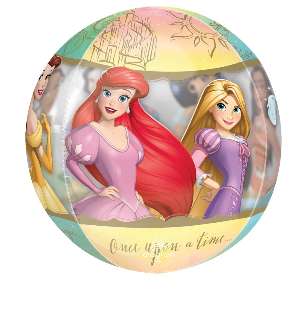 Μπαλόνι Φοιλ Orbz Disney Princess / 38εκ x 40εκ