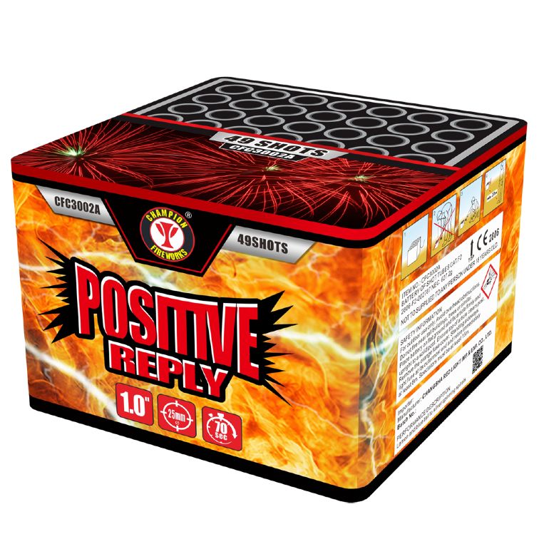 Εναέρια Πυροτεχνήματα 49 βολών - Positive Reply