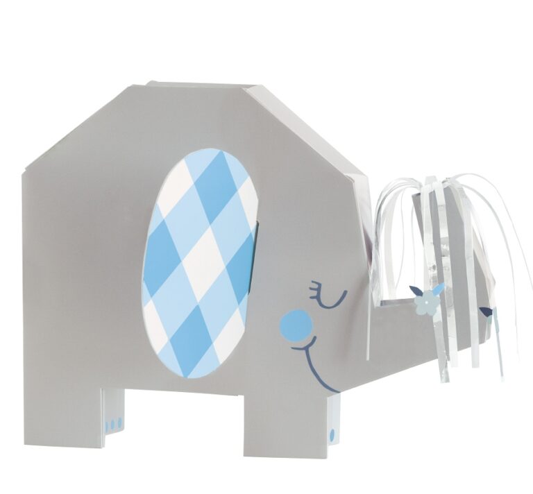 Επιτραπέζιο διακοσμητικό Ελεφαντάκι γαλάζιο