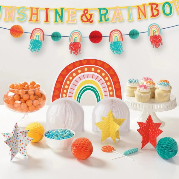 Επιτραπέζιο διακοσμητικό Ουράνιο Τόξο Retro