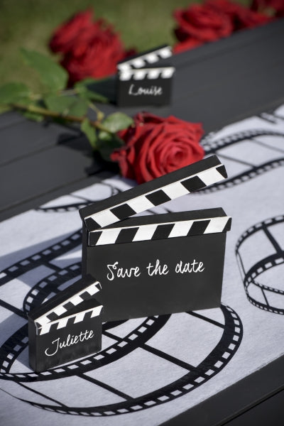 Επιτραπέζιο ξύλινο διακοσμητικό Hollywood - Κλακέτα