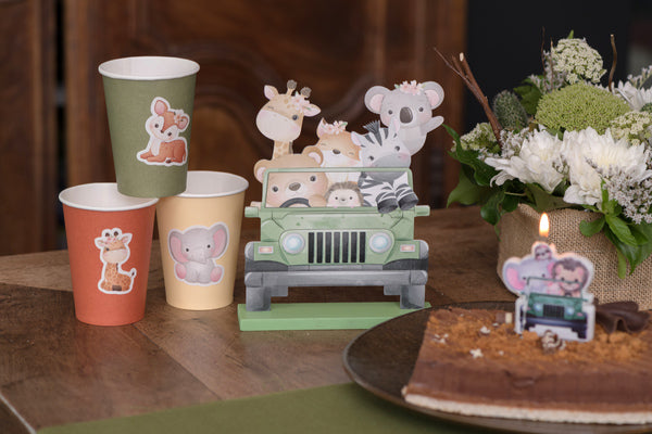 Επιτραπέζιο ξύλινο διακοσμητικό Σαφάρι