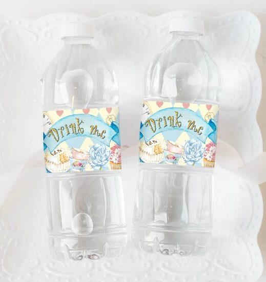 Ετικέτες για μπουκάλια νερού Αλίκη (8 τεμ)