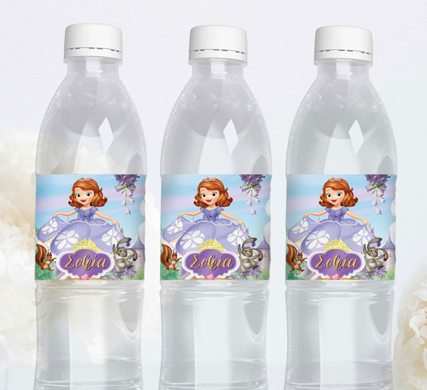 Ετικέτες για μπουκάλια Πριγκίπισσα Σοφία (8 τεμ)