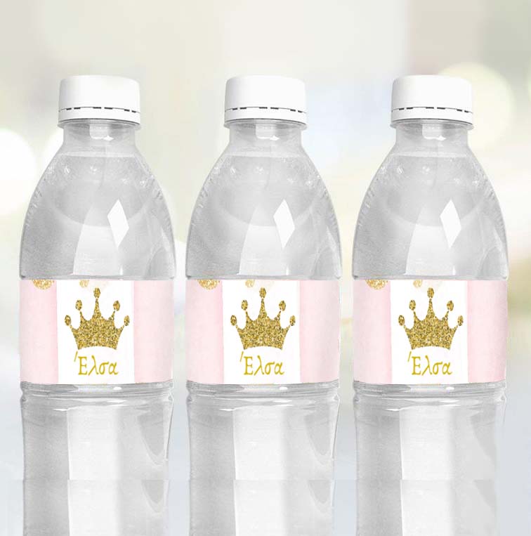 Ετικέτες για μπουκάλια νερού Κορώνα (8 τεμ)