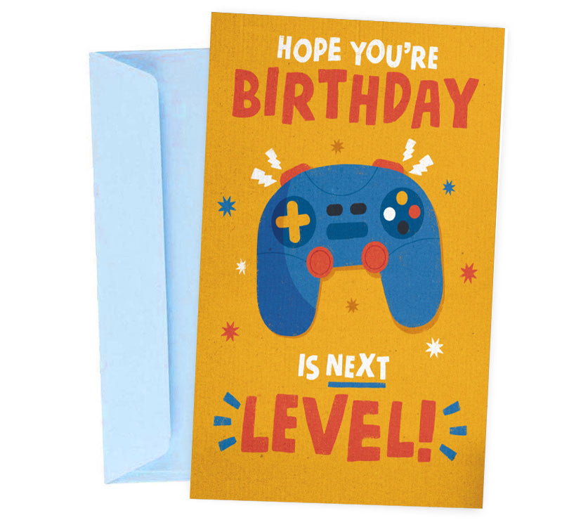 Ευχετήρια Κάρτα Γενεθλίων Next Level