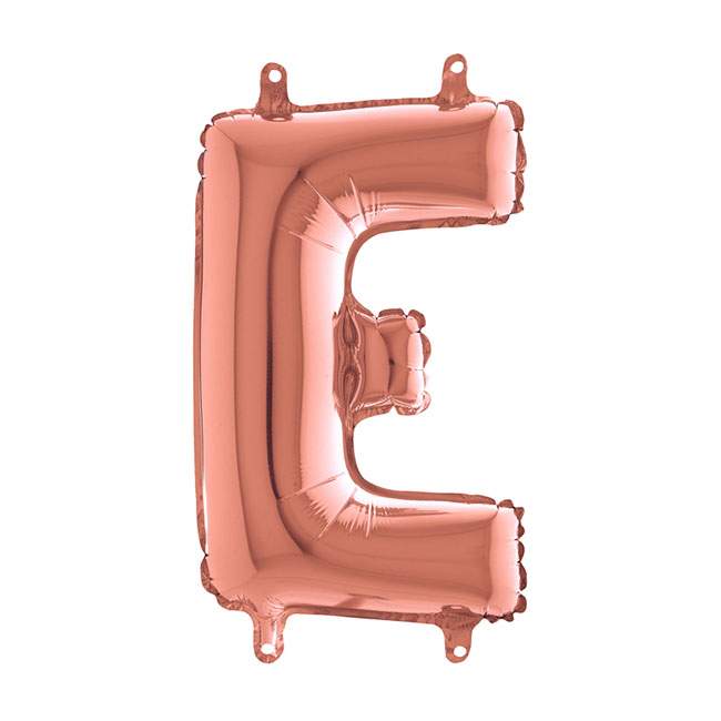 Mini Μπαλόνια Γράμματα Rosegold 36cm