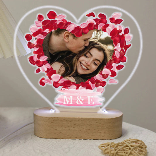 Φωτιστικό με φωτογραφία - Love Petals